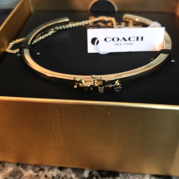 Coach Jewelry - Coach logo horse and carriage bracelet New in box
